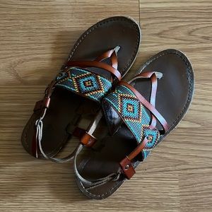 Mossimo boho sandals